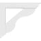 Ekena Millwork Standard Carmel Architectural Grade PVC Bracket With Traditional Ends, 5"W x 36"D x 36"H BKTP05X36X36CAR01 - alternate 4